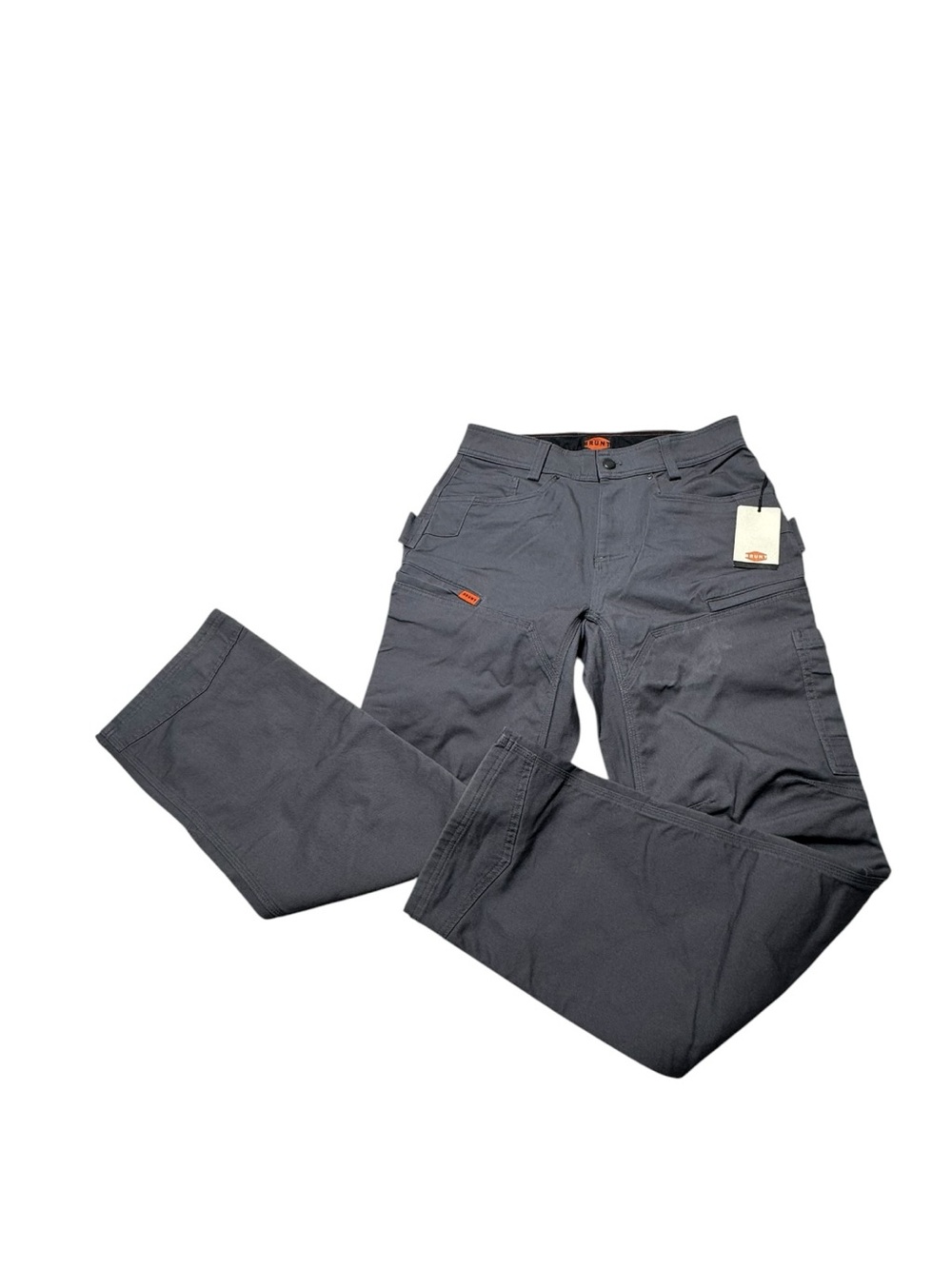 NWT Brunt Men's 30x30 Martin Gray Utility Work Pants - Durable Utility Trousers